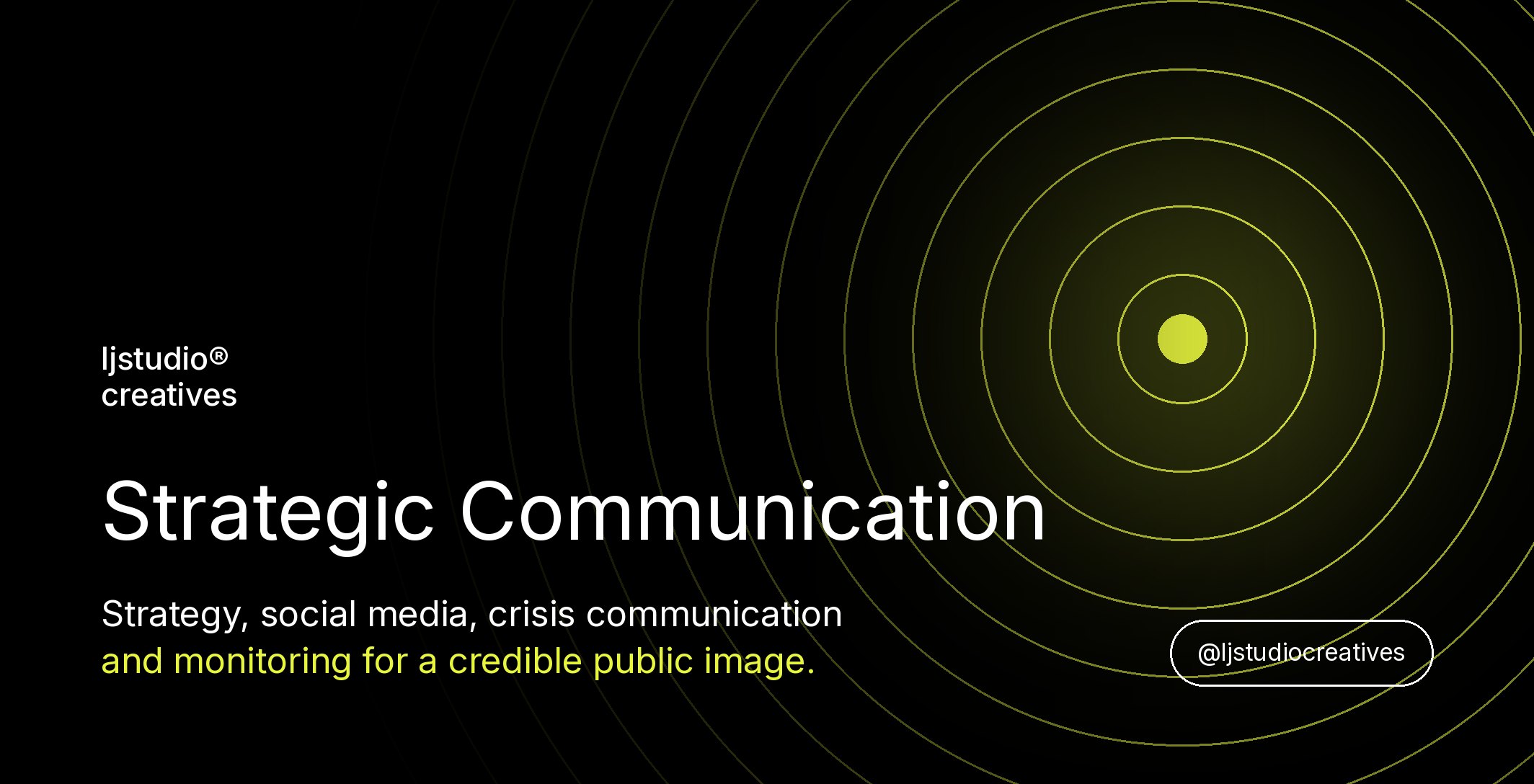 Strategic Communication, LJSTUDIO