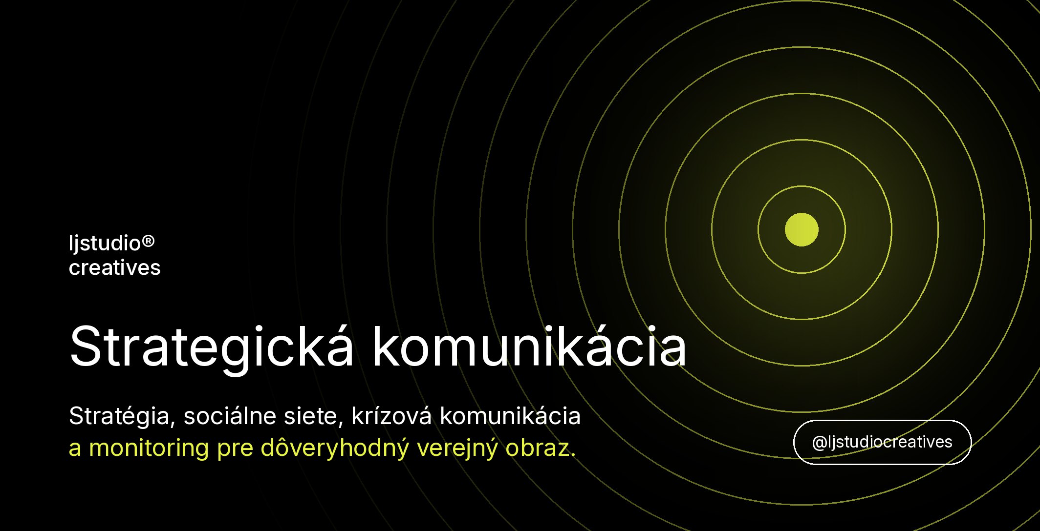 Strategická komunikácia, LJSTUDIO